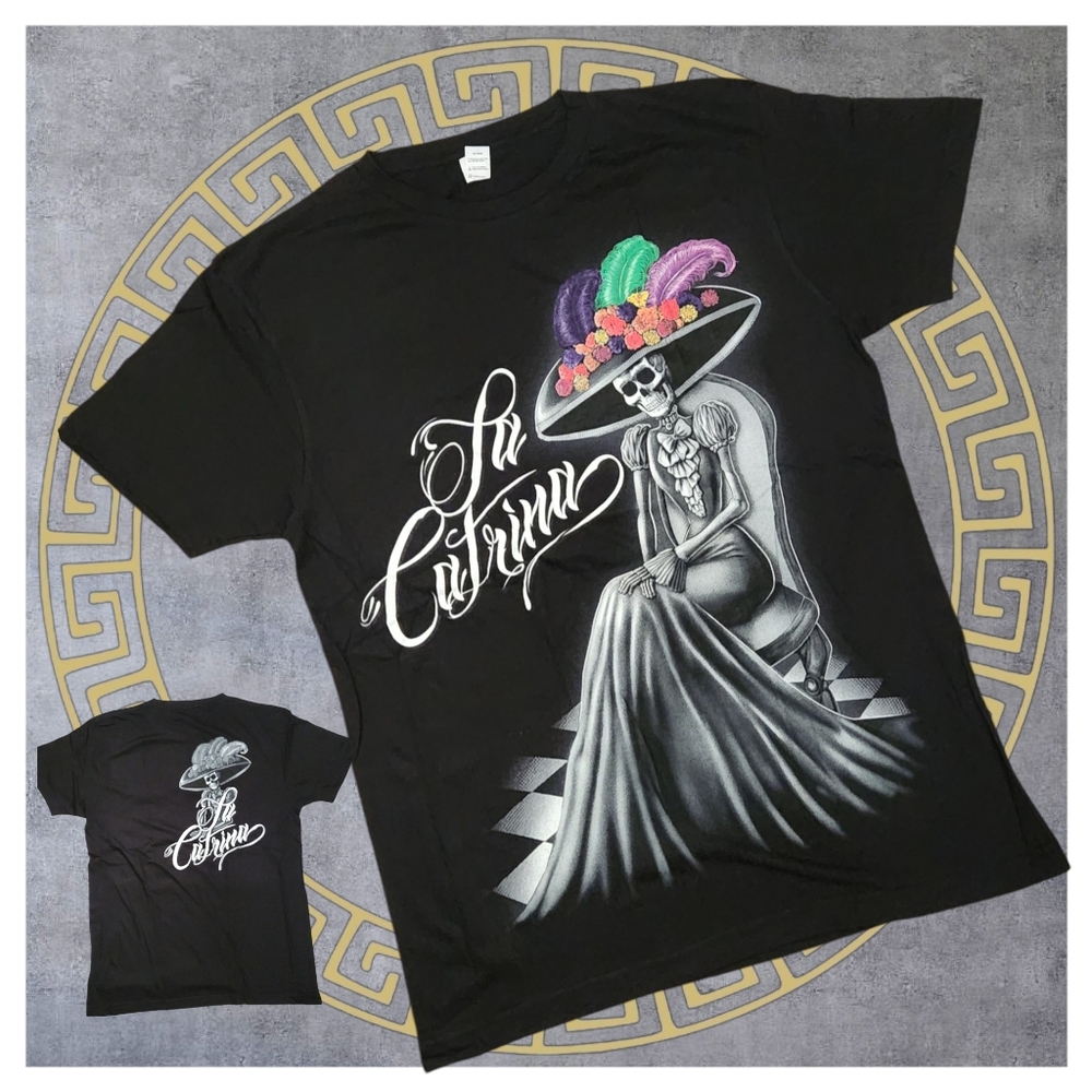 La Catrina logo TShirt